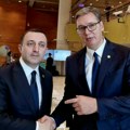 "Odličan razgovor o međusobnoj podršci i saradnji" Vučić zahvalio premijeru Gruzije na poštovanju teritorijalnog…
