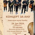 Zavičajni muzej Priboj organizuje humanitarni „Koncert za Anu“