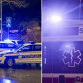 Pešak leži u lokvi krvi u Beogradu: Stravična nesreća ispod Pančevačkog mosta (Foto)