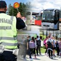 Kako se kontrolišu autobusi koji voze decu na ekskurzije: Policija isključila osam vozača zbog alkohola