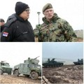 Vučević i Mojsilović obišli snage Vojske Srbije na pešteru u petak će "Vihor 2024" prvi put prikazani mnoge sisteme