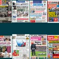 Naslovne strane današnjih novina: Prelistavanje štampe za četvrtak, 21. avgust 2025. godine
