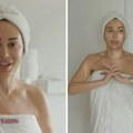 Ceca ogrnuta samo peškirićem, isplivao video iz njenog kupatila: U ovako slobodnom izdanju je niko nije video