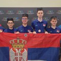 Zlato i srebro za srpske gimnazijalce na AI olimpijadi – uspeh obeležen šajkačama i trobojkom