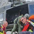 Drama na Durmitoru: Belgijanac povredio nogu, spasavao ga helikopter FOTO