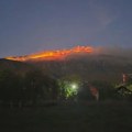 Suva planina u plamenu, ljudi u selima u šoku