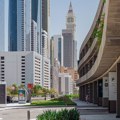 Zlatna staza od 24 karata u trgovačkoj četvrti Dubaija