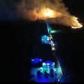 VIDEO: Gorela fabrika za proizvodnju drvenih paleta u Futogu, vatra se proširila i na okolne njive