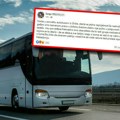 Kamenovan autobus sa Srbima koji se vraćao iz Grčke: Oglasili se turisti na mrežama, otkrili ko je to uradio