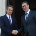 Vučić zahvalio Micotakisu što Grčka poštuje teritorijalni integritet i suverenitet Srbije