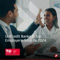 UniCredit Banka je Top Employer u Srbiji za 2024. godinu