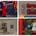 Arhitektura i industrijski dizajn: Čuveni jugoslovenski crveni kiosk od lego kockica od danas izložen u Beogradu