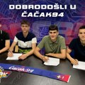 Četvorica mladih košarkaša Mladosti novi igrači Čačka 94