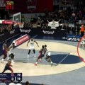 Ovo je momenat koji je slomio Partizan u Vitoriji: Trojka od table raspršila sav trud crno-belih