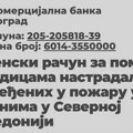 Crveni krst Srbije pokrenuo akciju prikupljanja novčane pomoći za porodice nastradalih u Makedoniji Pomoć građanima Severne…