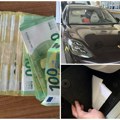 Na Gradini sprečeno krijumčarenje novca u poršeu pronađeno više od 41.000 evra