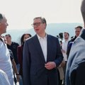 (Foto/video) Vučić u Sevojnu: Gradiće se i brza saobraćajnica od Požege do Užica