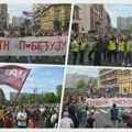 BLOG UŽIVO Veliki broj građana kreće od Rektorata u protestnu šetnju: Na čelu kolone tranparent "Studenti pobeđuju"