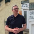 Vučić ispunio obećanje: Predsednik Srbije obišao železničku stanicu u Orlovatu (video)