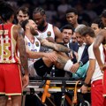 Šok, ovacije i hodnik Arene: Noć kad je Majk Džejms pao