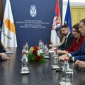 Đurić i Fotiju: Značajna podrška Kipra nacionalnim interesima Srbije