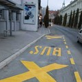 FOTO: Počelo obeležavanje autobuskih stajališta u gradu