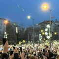 Protest na Slaviji - studenti i građani traže odgovornost za tragediju u Novom Sadu