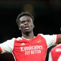 Arsenal lako protiv Lukićevog Fulama u londonskom okršaju, Saka se vratio golom