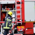Zapalio se automobil na auto-putu posle naplatne rampe Vrčin