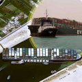 Kroz Suecki kanal prošao najveći kontejnerski brod u poslednje dve godine - CMA CGM Jacques Saade