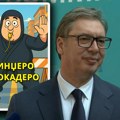 "Nindžero blokadero" Vučić o blokaderima ispred Vlade i nindža veštinama (video)