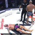 Jezivo! Tomo Spahović "uspavao" Litvanca, cela Arena zanemela
