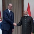 Predsednik Vučić sastao se sa indijskim premijerom Modijem – razgovori o bilateralnim odnosima i ekonomskoj saradnji