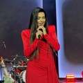 Pred spektakl u Zagrebu: Tanja Savić zablistala na koncertu "Magla" benda (foto)