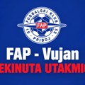 Nevreme prekinulo duel FAP-a i Vujna, utakmica se igra iz početka u ponedeljak