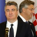 Plenković i Milanović kao potpuni stranci: Bez pozdrava i bez reči