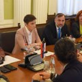 Ana Brnabić sa ambasadorom Italije o značaju saradnje dva parlamenta