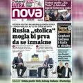 „Nova“ piše: Ruska „stolica“ mogla bi prva da se izmakne