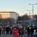 Studenti počeli da pakuju šatore i čiste prostor na Autokomandi (VIDEO)