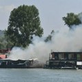 Požar na splavu na Adi Ciganliji