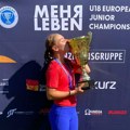 Srpska teniserka Teodora Kostović u četvrtfinalu juniorskog Vimbldona