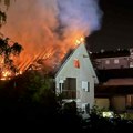 Požar u Gornjem Milanovcu: Gori porodična kuća, vatrogasci se bore s vatrenom stihijom (video)