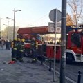 Požar u Glavnoj pošti u Beogradu