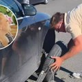 "Ko je kriv? Ometaš me": Muž naše glumice izbacio kofere i kese iz kola, ona snimala haos na ulici