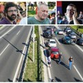 Neće da razgovaraju, hoće samo da maltretiraju narod Bahata opozicija blokira auto-put, maltretirali i trudnicu u osmom…