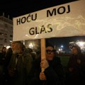 Održan protest ispred zgrade RIK-a: Građani su konstanta, vlast se menja