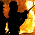 Požar u ripnju: Gori napušteni objekat fabrike
