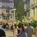 Počeo protest ispred zgrade suda u Užicu zbog hapšenja maturanta iz Kosjerića
