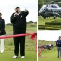 Sumnjivi predmet hitno izmestio Trampa sa golf rizorta! Drama u Škotskoj, reagovalo obezbeđenje?! (foto/video)