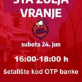 Kreni Promeni: Akcija Šta žulja Vranje u subotu pre protesta